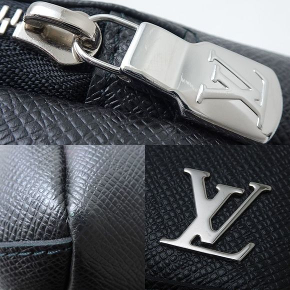 LOUIS VUITTON Louis Vuitton Taiga Avenue Sling Bag M30443 Body Noir 351530 - Picture 5 of 9